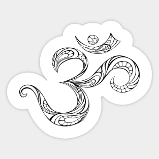 OM Symbol Sticker